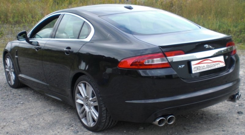 Friedrich Motorsport 70mm Duplex Sportendschalldämpfer Jaguar XF Typ R 860202D-X