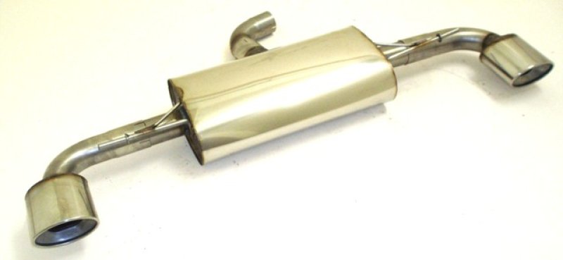 Friedrich Motorsport 70mm Duplex Sportendschalldämpfer Audi TT 8J Quattro 861006D-X