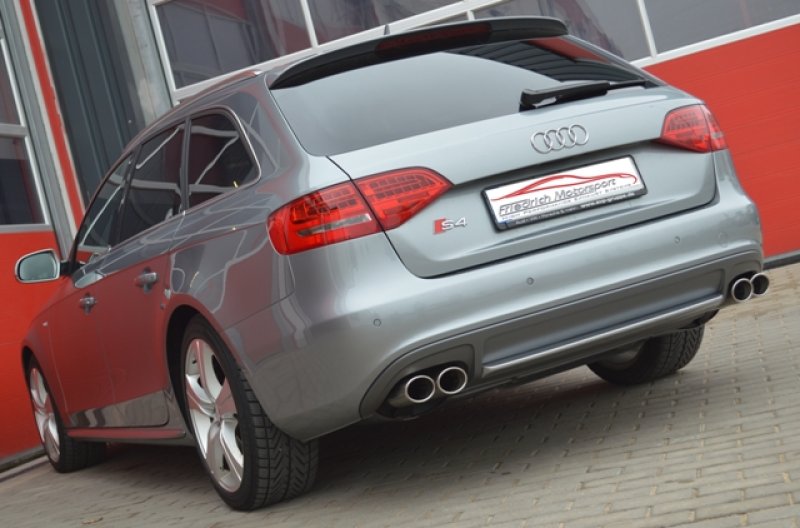 Friedrich Motorsport 70mm Duplex Sportendschalldämpfer Audi S4 B8 Quattro 861031SD-X