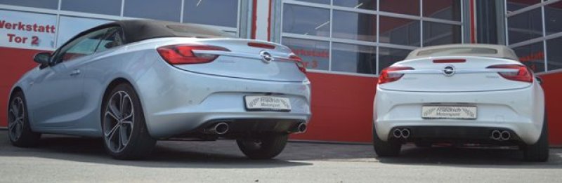 Friedrich Motorsport 70mm Duplex-Sportendschalldämpfer Opel Cascada 861166BTD-X