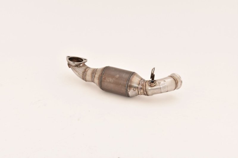 Friedrich Motorsport 70mm Downpipe mit 200 Zellen Sport-Kat. Edelstahl 880805AT-DPKATG