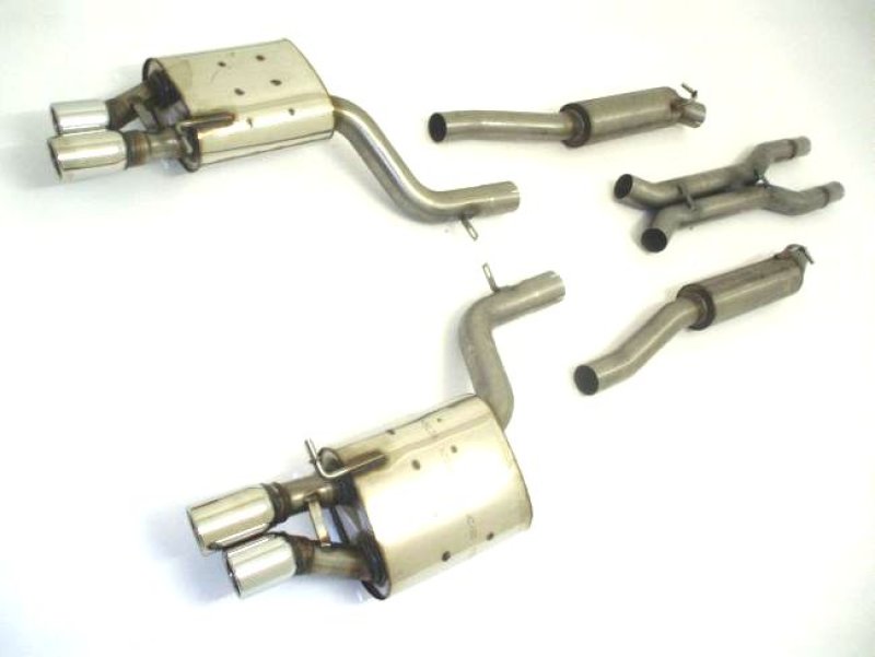 Friedrich Motorsport 70mm Duplexanlage Audi A4 B6 (8E) Quattro S4 881023RDA-X