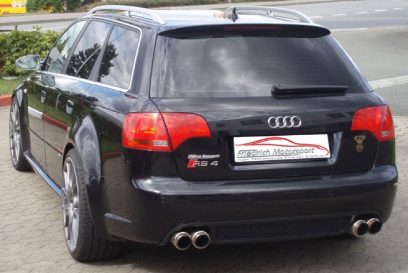 Friedrich Motorsport 70mm Duplexanlage Audi RS4 B7 (8EC/8ED/8H) Quattro 881027RD-X