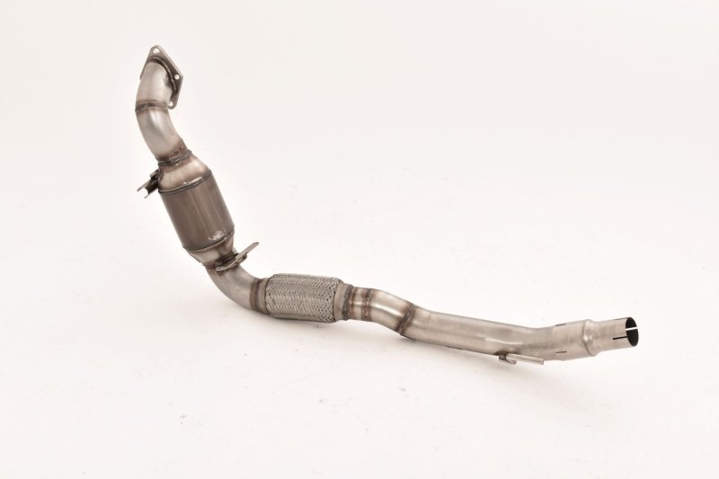 Friedrich Motorsport 70mm Downpipe mit 200 Zellen Sport-Kat. Edelstahl 881042T-DPKATG