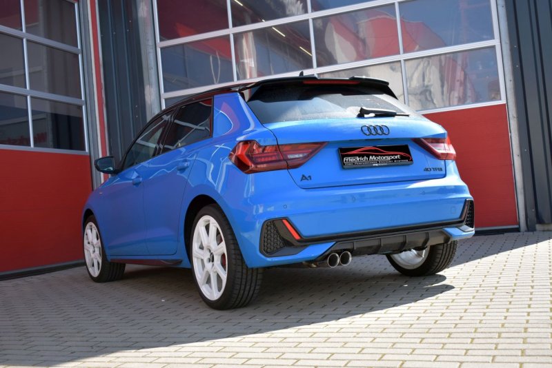Preview: Friedrich Motorsport 70mm Anlage Audi A1 Sportback Typ GB 881046T-X