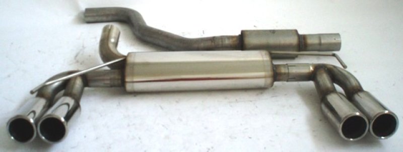 Friedrich Motorsport 70mm Duplexanlage Opel Corsa D 881137TOD-X