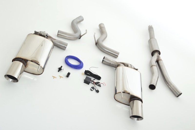 Friedrich Motorsport 70mm Duplex-Anlage mit Klappensteuerung Ford Mustang Coupe 881206KLTD-X