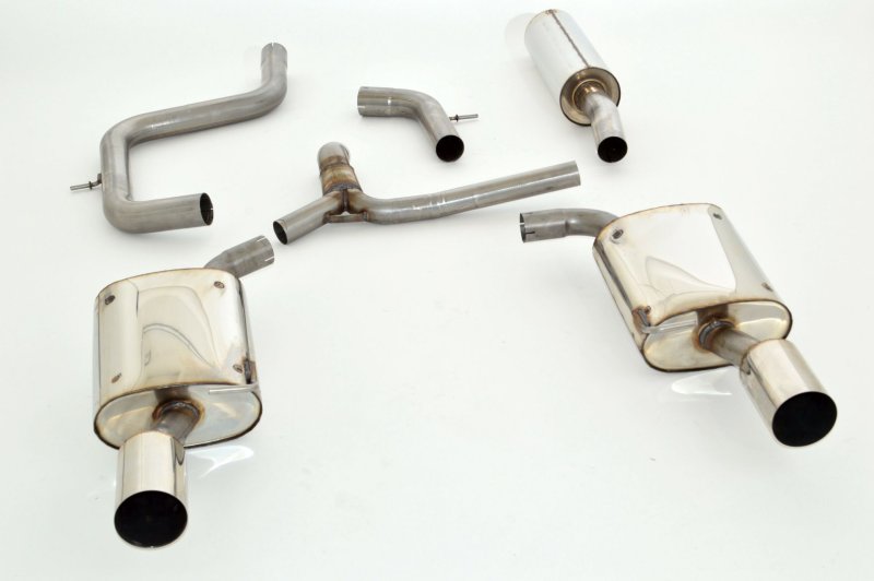Friedrich Motorsport 70mm Duplexanlage Ford Mondeo (BA7) 881225TD-X