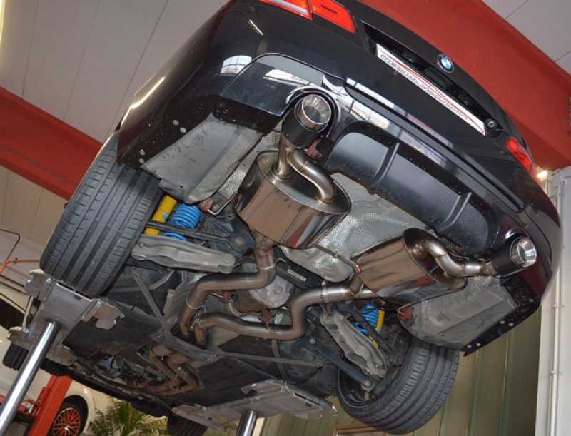 Friedrich Motorsport Ø 2x70mm Duplex-Anlage mit 200 Zellen Sport-Kats. BMW E92/E93 881337AD-X