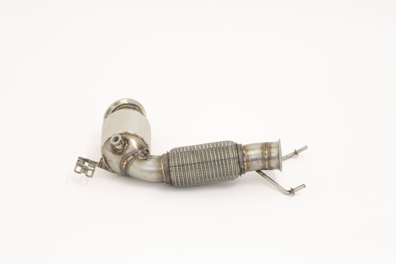 Friedrich Motorsport 70mm Downpipe mit 200 Zellen Sport-Kat. Edelstahl 881339O-DPKAECE