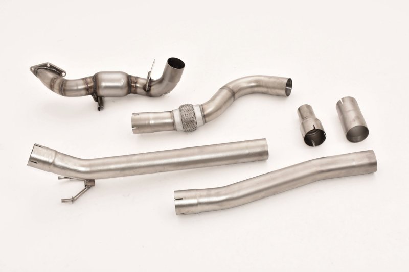 Friedrich Motorsport 70mm Downpipe mit 200 Zellen Sport-Kat. Edelstahl 881441-DPKA