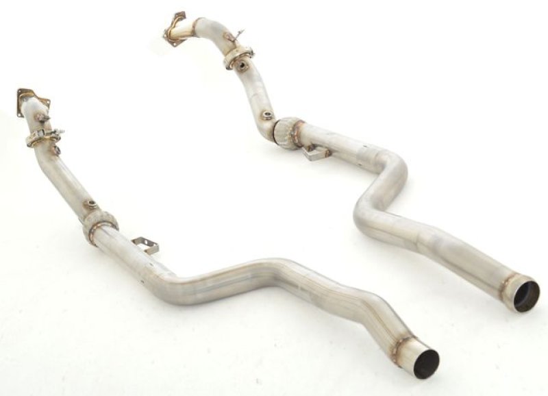 Friedrich Motorsport 2x 70mm Downpipe Edelstahl 881620-DP