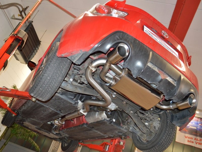 Friedrich Motorsport 70mm Duplexanlage Toyota GT86 Coupe 882120D-X