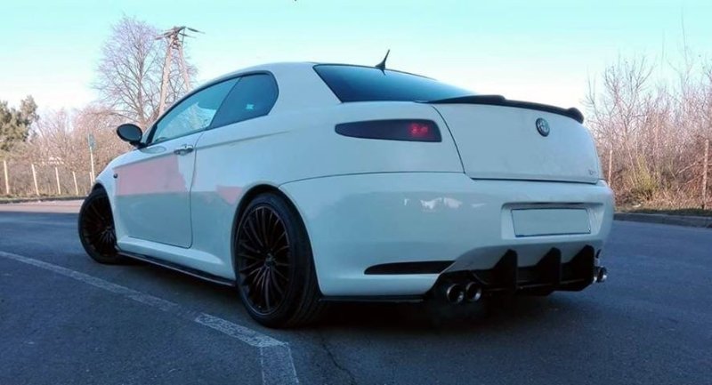 Maxton Spoiler CAP für Alfa Romeo GT schwarz Hochglanz AL-GT-CAP1-G