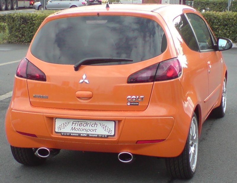 Preview: Friedrich Motorsport Duplex Sportendschalldämpfer Mitsubishi Colt CZ3 Z30 920602D-X