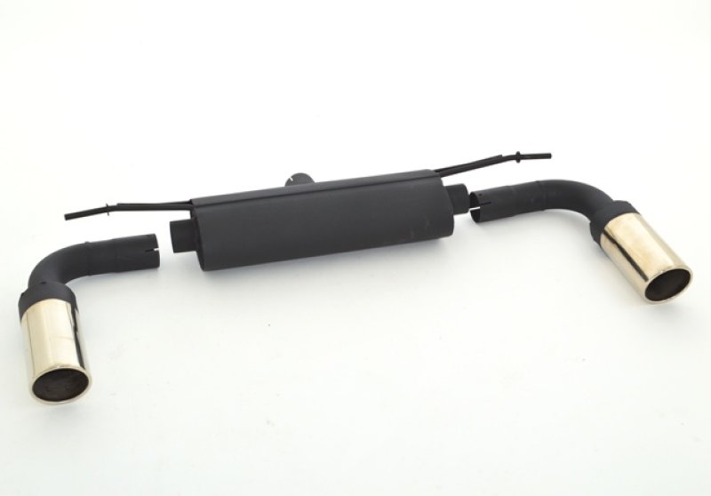 Friedrich Motorsport Duplex Sportendschalldämpfer aluminierter Stahl 921053D-X