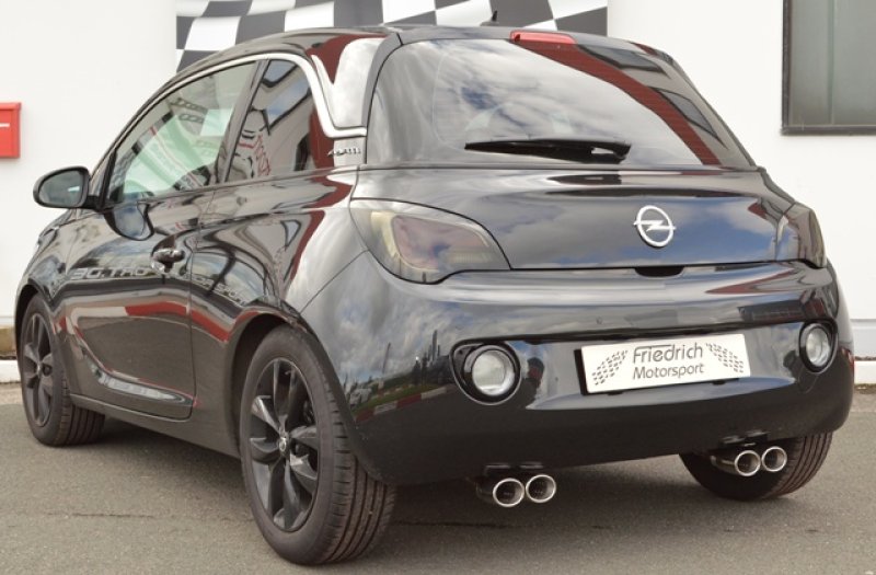 Friedrich Motorsport Duplex-Sportendschalldämpfer Opel ADAM 921102D-X