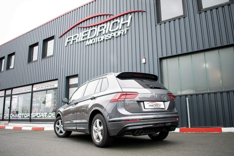 Friedrich Motorsport Duplex Sportendschalldämpfer VW Tiguan II Frontantrieb 921439AD-X