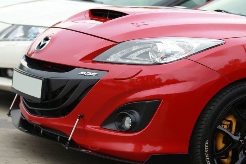 Maxton Racing Front Ansatz für MAZDA 3 MK2 MPS MA-3-2-MPS-CNC-FD1