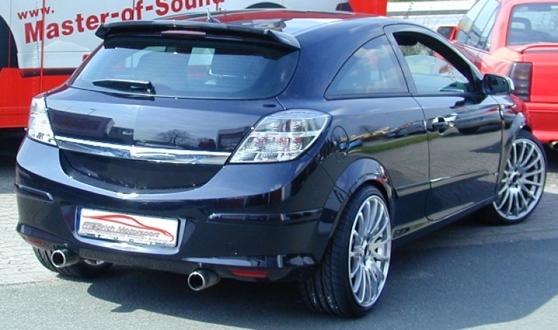 Friedrich Motorsport Gr.A Duplexanlage Opel Astra H GTC 961161D-X