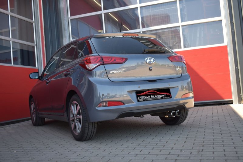Friedrich Motorsport Sportendschalldämpfer Hyundai i20 GB 970406T-X