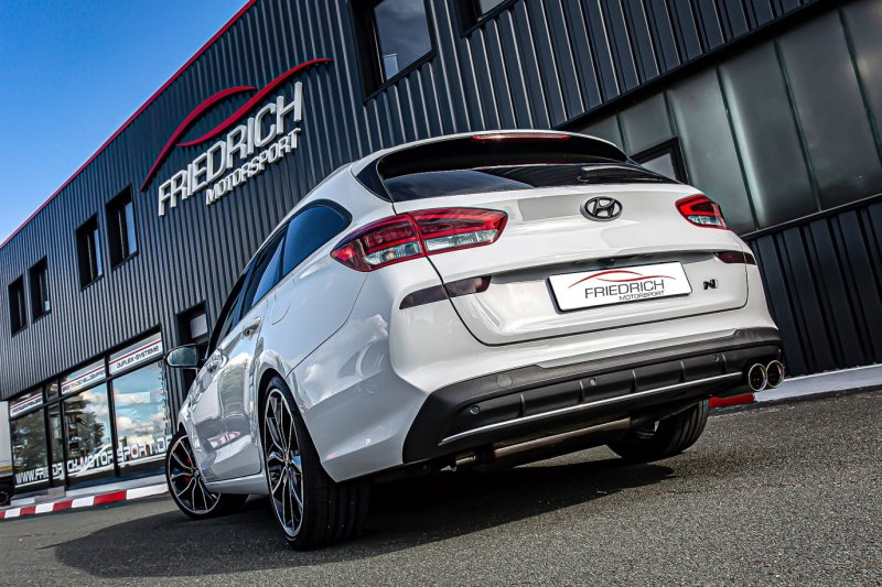 Friedrich Motorsport Sportendschalldämpfer Hyundai i30 PDE Kombi 970418N-X