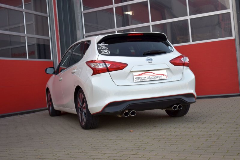 Friedrich Motorsport Duplex-Sportendschalldämpfer Nissan Pulsar C13 970705TD-X