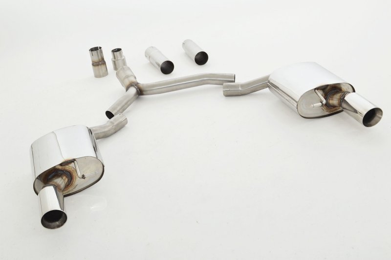 Friedrich Motorsport 76mm Duplex-Sportendschalldämpfer Edelstahl 971031VLD-x3-X