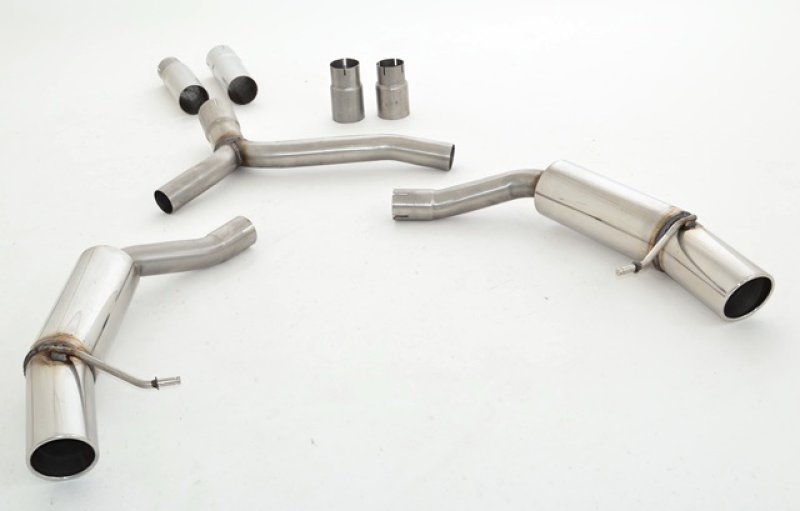 Friedrich Motorsport 76mm Duplex-Sportendschalldämpfer Edelstahl 971037AVLD-x3-X