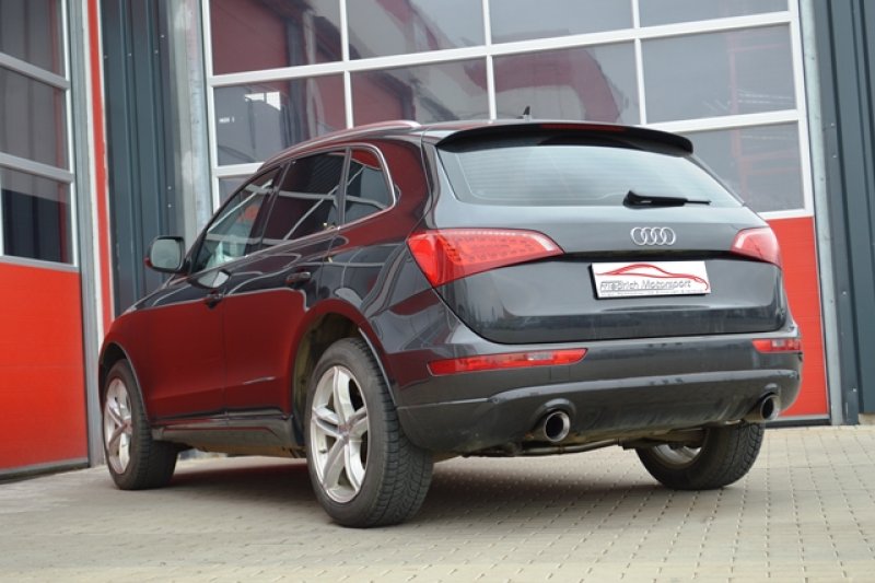 Friedrich Motorsport 76mm Duplex-Sportendschalldämpfer Audi Q5 8R Quattro 971049VD-x3-X
