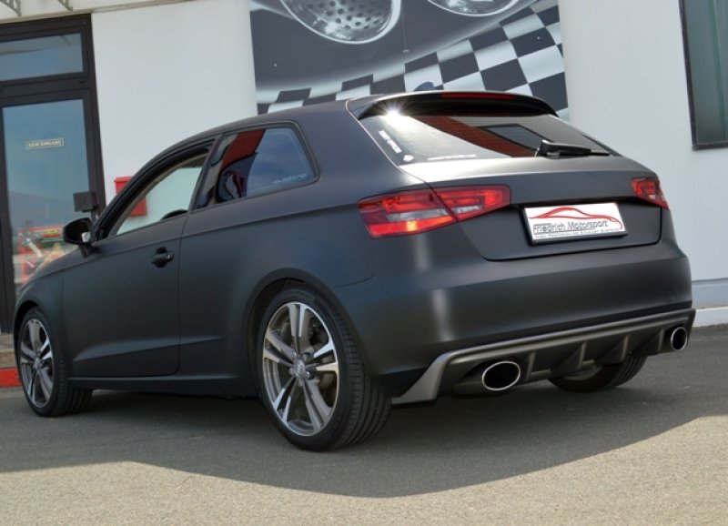 Friedrich Motorsport Duplex-Sportendschalldämpfer Audi A3 8V 3-Türer Frontantrieb 971050D-X