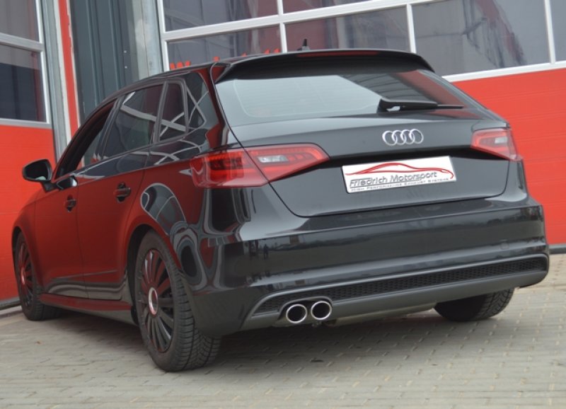Friedrich Motorsport Sportendschalldämpfer Audi A3 8V Sportback Frontantrieb 971053B-X