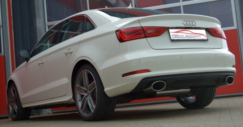 Friedrich Motorsport Duplex Sportendschalldämpfer Audi A3 8V Limousine Frontantrieb 971056BD-X
