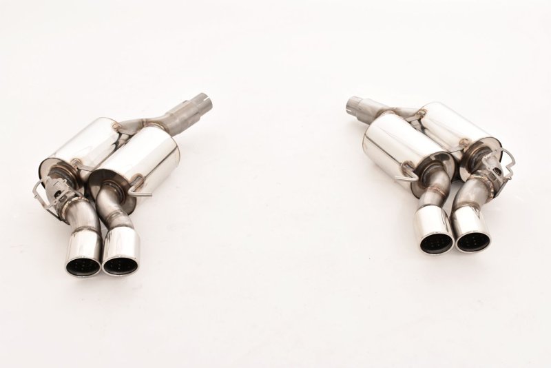 Friedrich Motorsport 2x76mm Duplex-Sportendschalldämpfer Edelstahl 971060SD-x3-X
