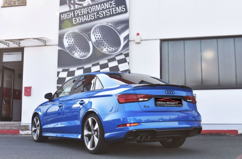Friedrich Motorsport Sportendschalldämpfer Audi A3 8V Limousine Frontantrieb 971066B-X