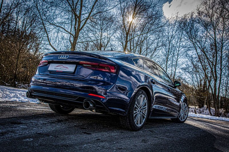 Friedrich Motorsport 76mm Duplex-Sportendschalldämpfer Audi A5 B9 (F5/B8) Sportback 971079OTD-x3-X