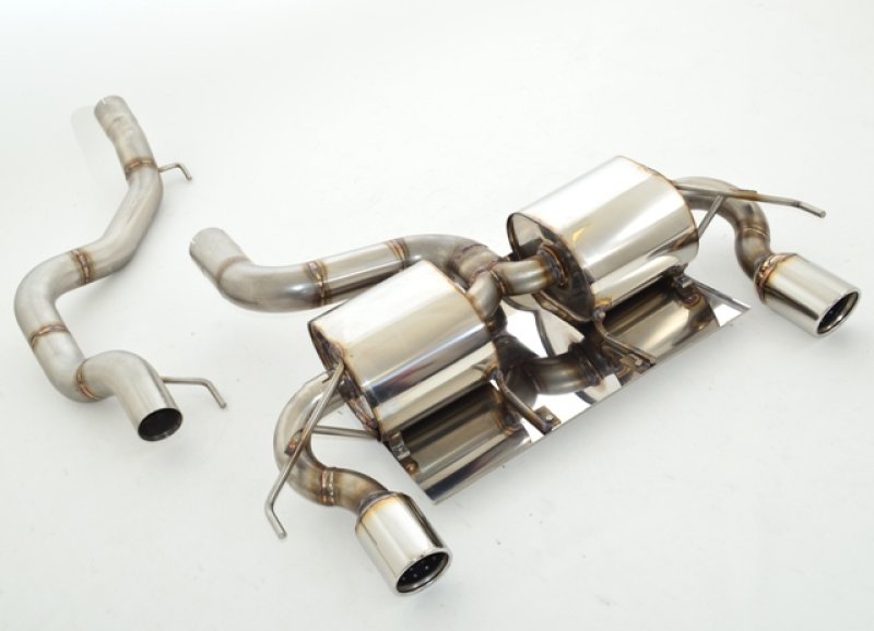 Friedrich Motorsport 76mm Duplex-Sportendschalldämpfer Edelstahl 971106TD-x3-X