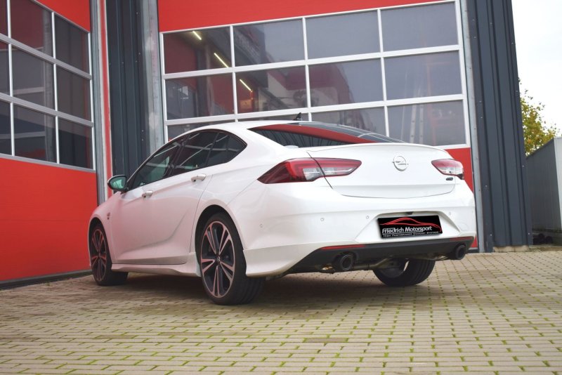 Friedrich Motorsport 76mm Duplex-Endschalldämpfer Opel Insignia Grand Sport Frontantrieb 971114TD-x3-X
