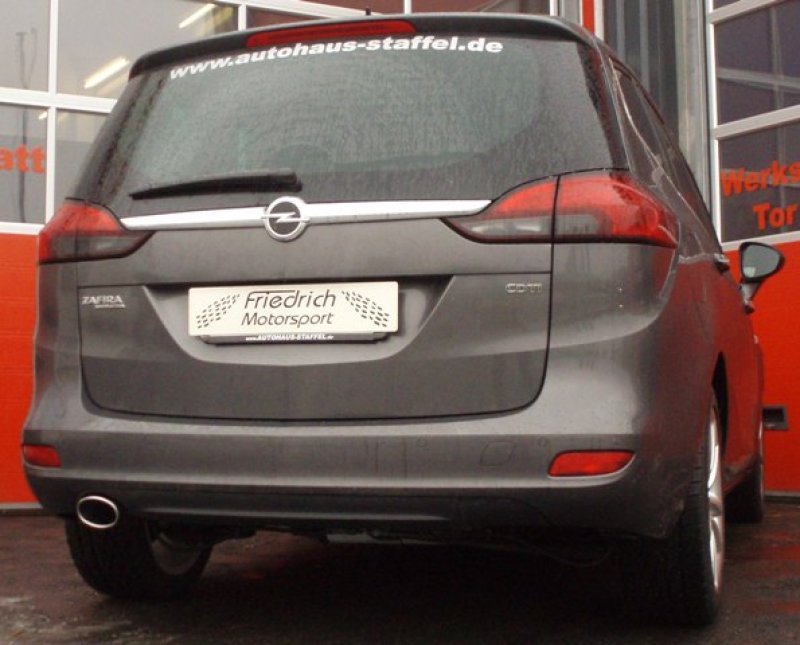 Friedrich Motorsport Sportendschalldämpfer Opel Zafira Tourer 971178A-X