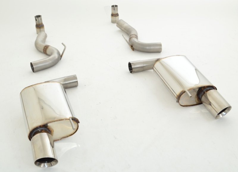 Friedrich Motorsport 76mm Duplex-Sportendschalldämpfer Ford Mustang Coupe 971206D-x3-X