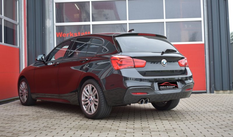Friedrich Motorsport 76mm Sportendschalldämpfer BMW 1er F20/F21 971351BL-x3-X