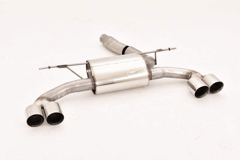 Friedrich Motorsport 76mm Duplex-Sportendschalldämpfer Edelstahl 971367ALD-x3-X