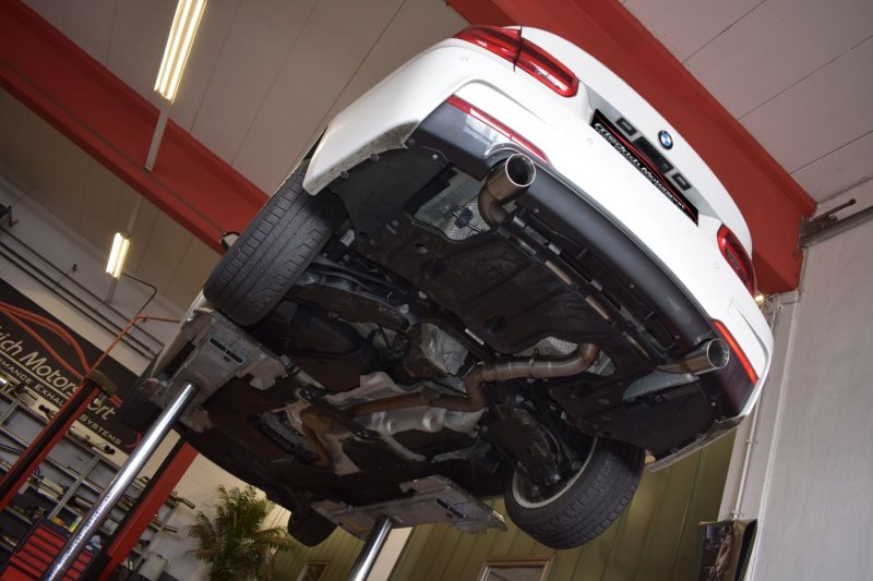Friedrich Motorsport Duplex-Sportendschalldämpfer Edelstahl 971367AMD-X