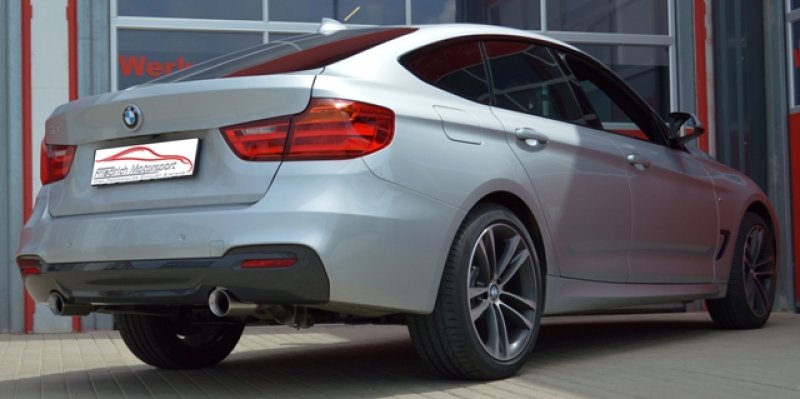 Friedrich Motorsport 76mm Duplex-Sportendschalldämpfer BMW 3er GT F34 971367GMD-x3-X