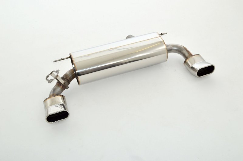 Friedrich Motorsport 76mm Duplex-Sportendschalldämpfer Edelstahl 971367KLD-x3-X
