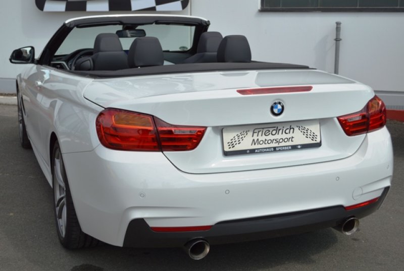 Friedrich Motorsport 76mm Duplex-Sportendschalldämpfer Edelstahl 971367MD-x3-X