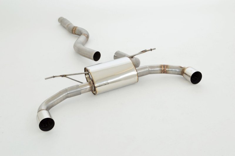 Friedrich Motorsport 76mm Duplex-Sportendschalldämpfer Edelstahl 971369AD-x3-X