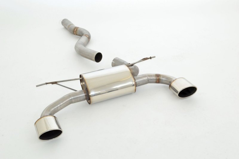 Friedrich Motorsport 76mm Duplex-Sportendschalldämpfer Edelstahl 971369BMD-x3-X
