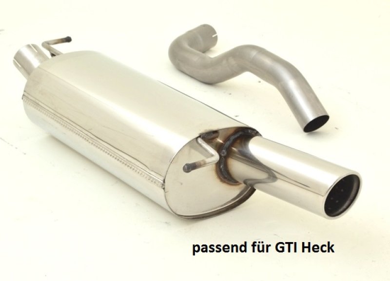 Friedrich Motorsport Sportendschalldämpfer Edelstahl 971412-x