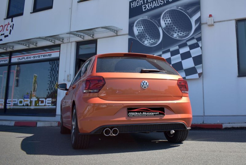 Friedrich Motorsport Sportendschalldämpfer VW Polo AW 971438GL-X